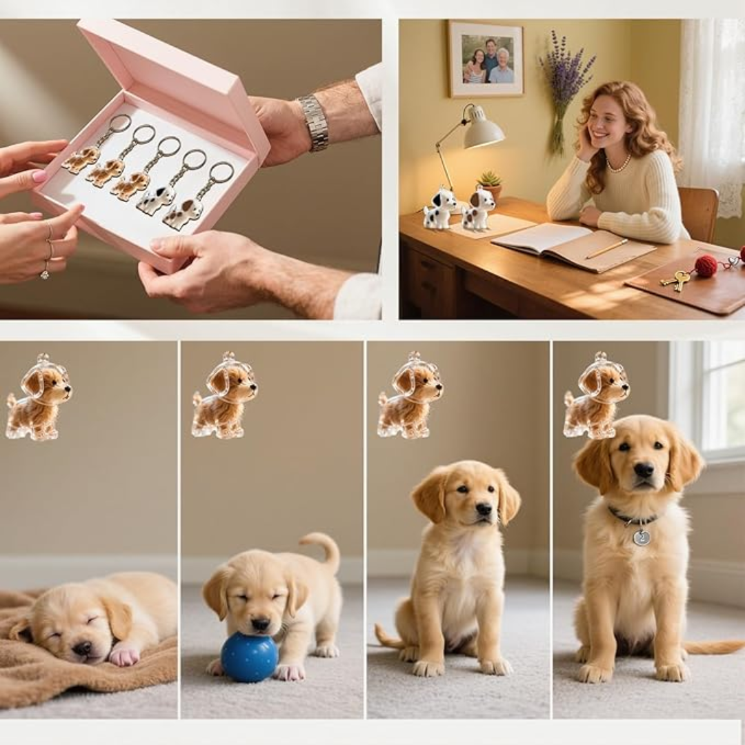 Pet Forever Keychain