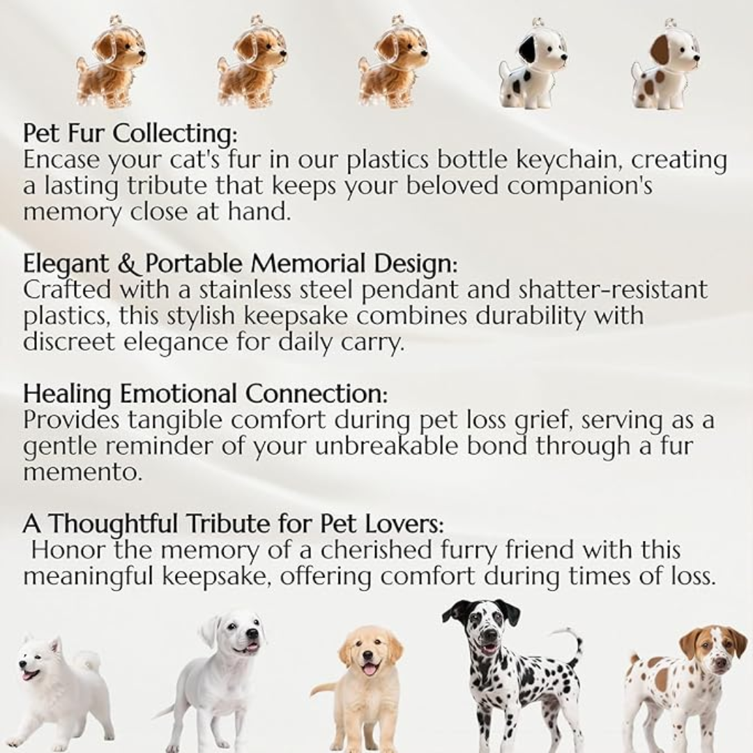 Pet Forever Keychain